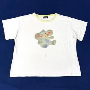 We11done Off-White Monster T-Shirt Teddy Bear Size M Oversized Streetwear Y2K